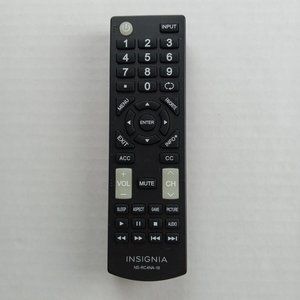 Insignia NS-RC4NA-18 Remote Control Replacement Tested & Works
